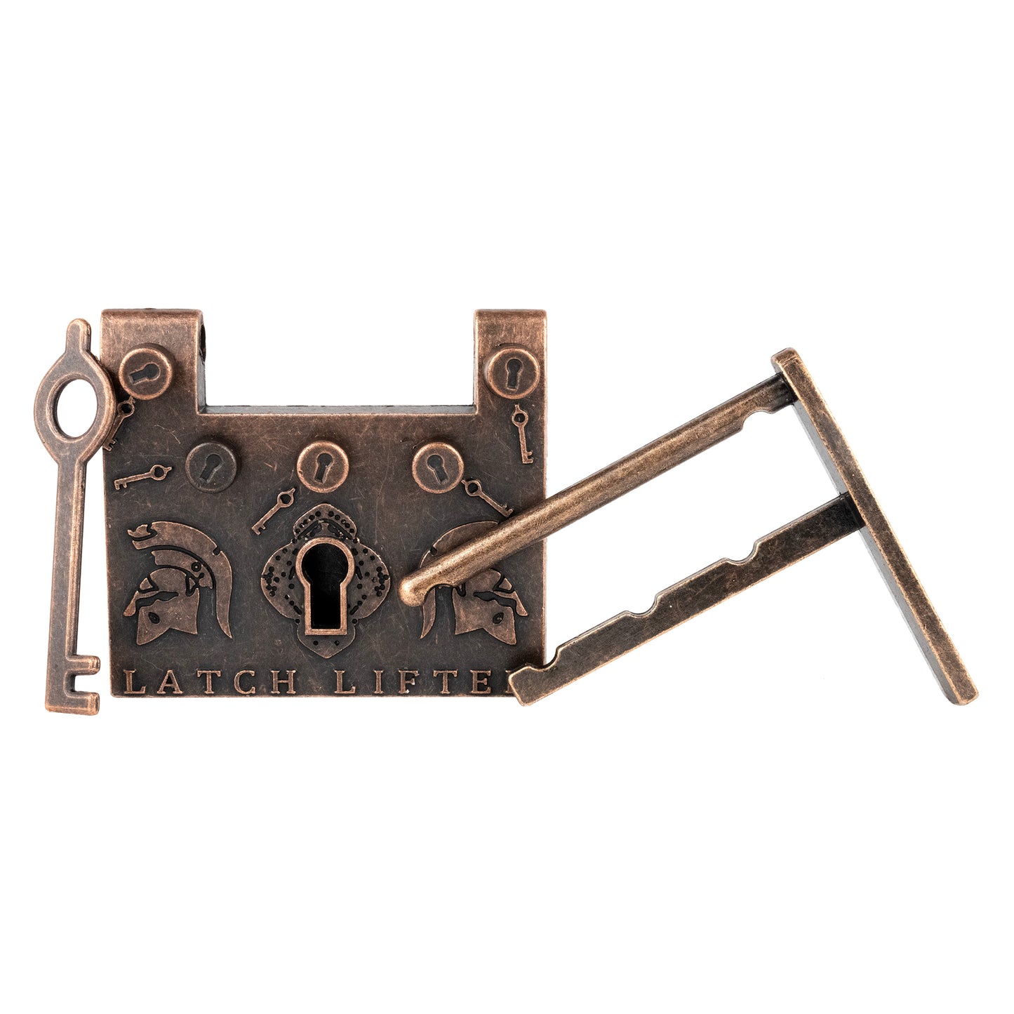 Latch Lifter Trick Lock - Unlock Roman Ingenuity with This Clever Historical Puzzle