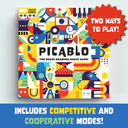 PICABLO: Shape-Driven Drawing Game for Creative Family Fun