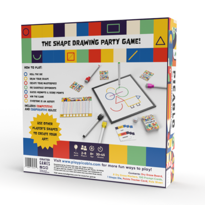 PICABLO: Shape-Driven Drawing Game for Creative Family Fun