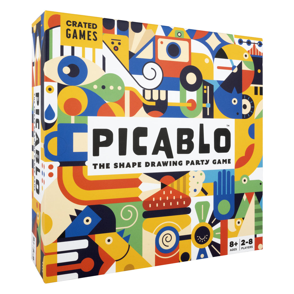 PICABLO: Shape-Driven Drawing Game for Creative Family Fun