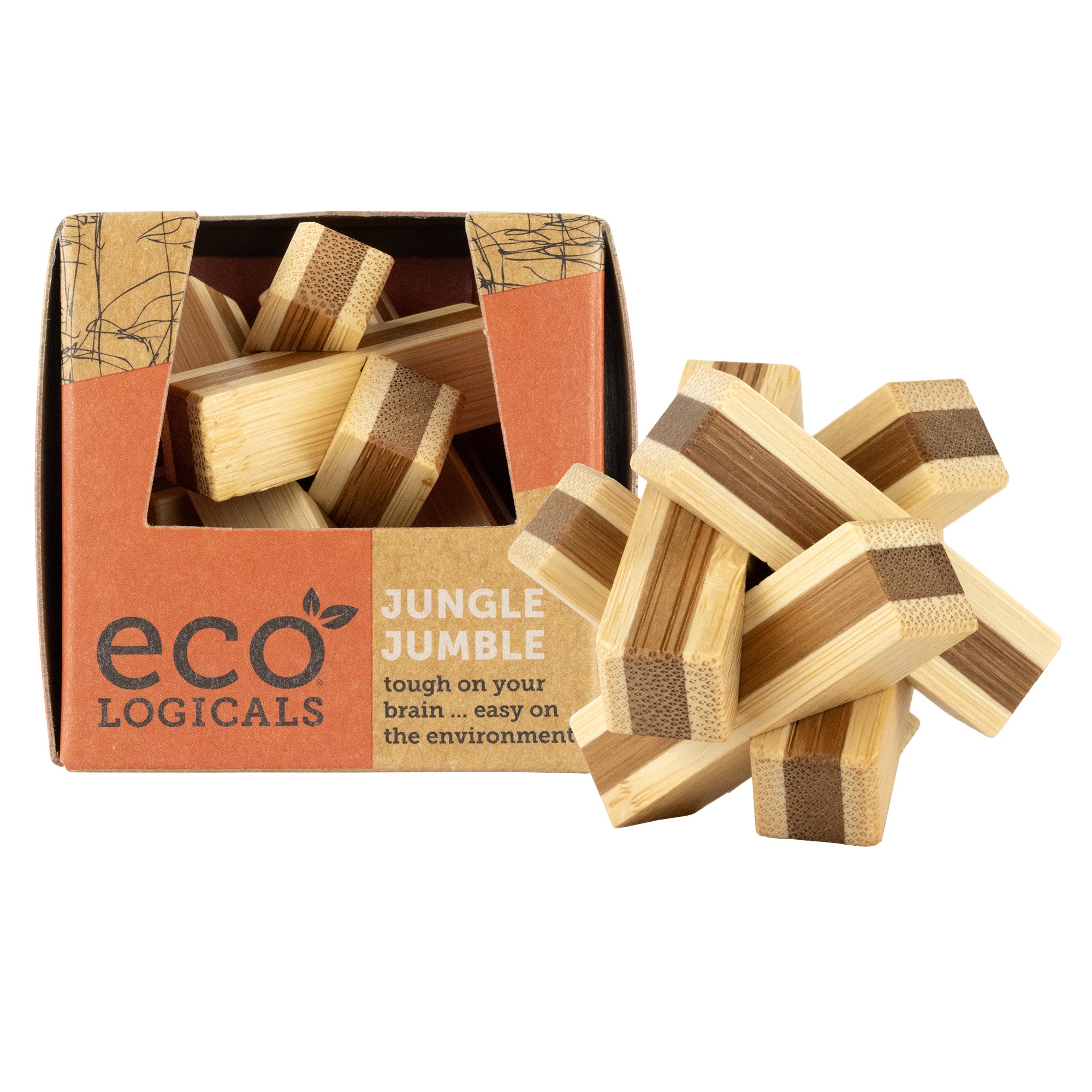 Project Genius: Jungle Jumble (Mini) Bamboo Brainteaser