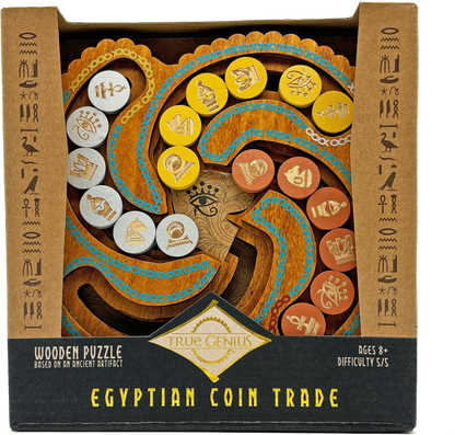 Egyptian Coin Trade - Column Swap Brainteaser