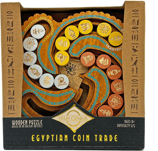 Egyptian Coin Trade - Column Swap Brainteaser