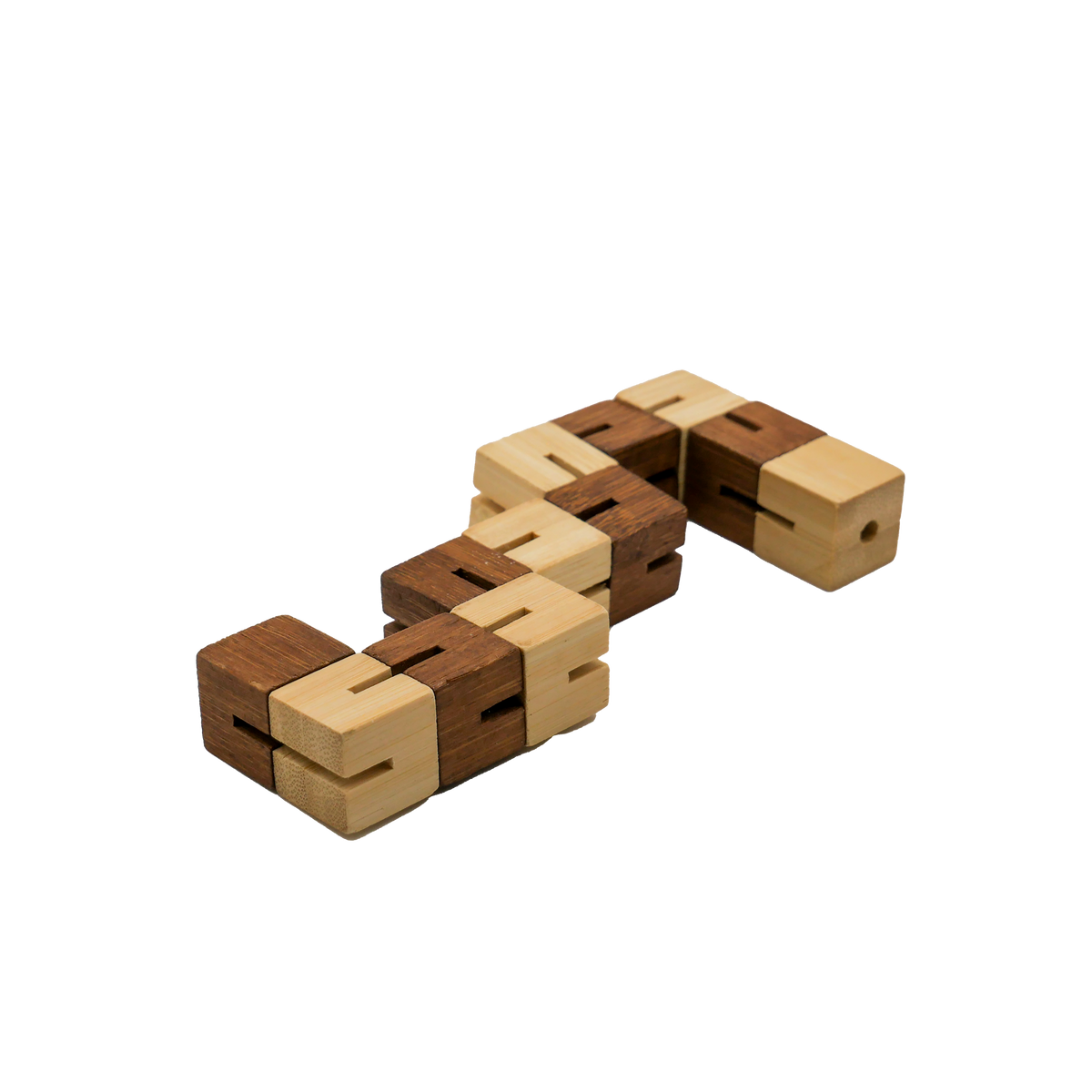Fidget Widget Rectangular Dots Bamboo Fidget Widget | Project Genius