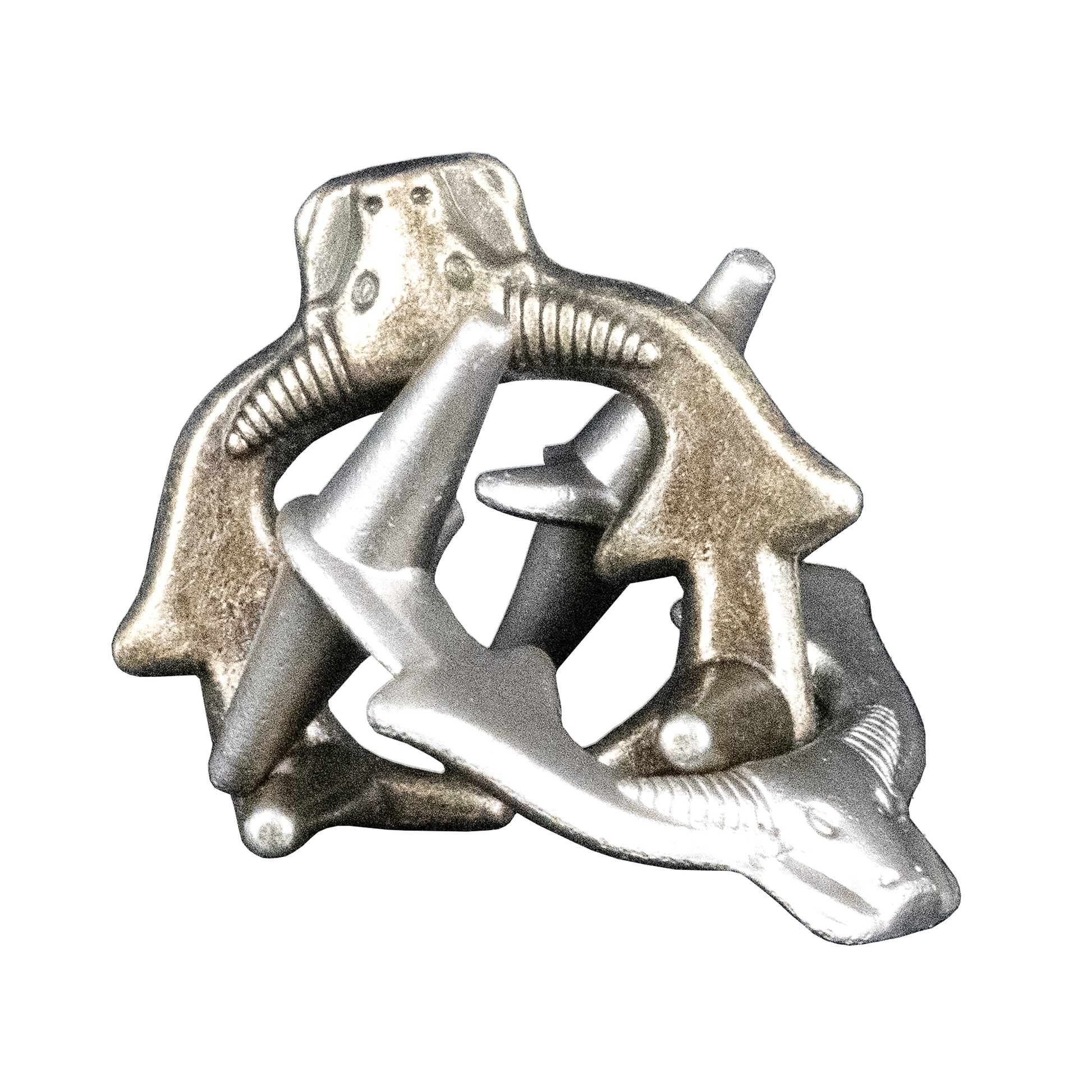 Wild West metal puzzle gift set - cattle puzzle