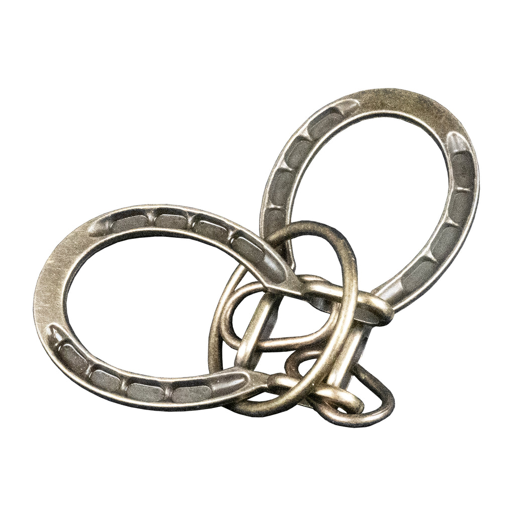 Wild West metal puzzle gift set - horseshoe puzzle