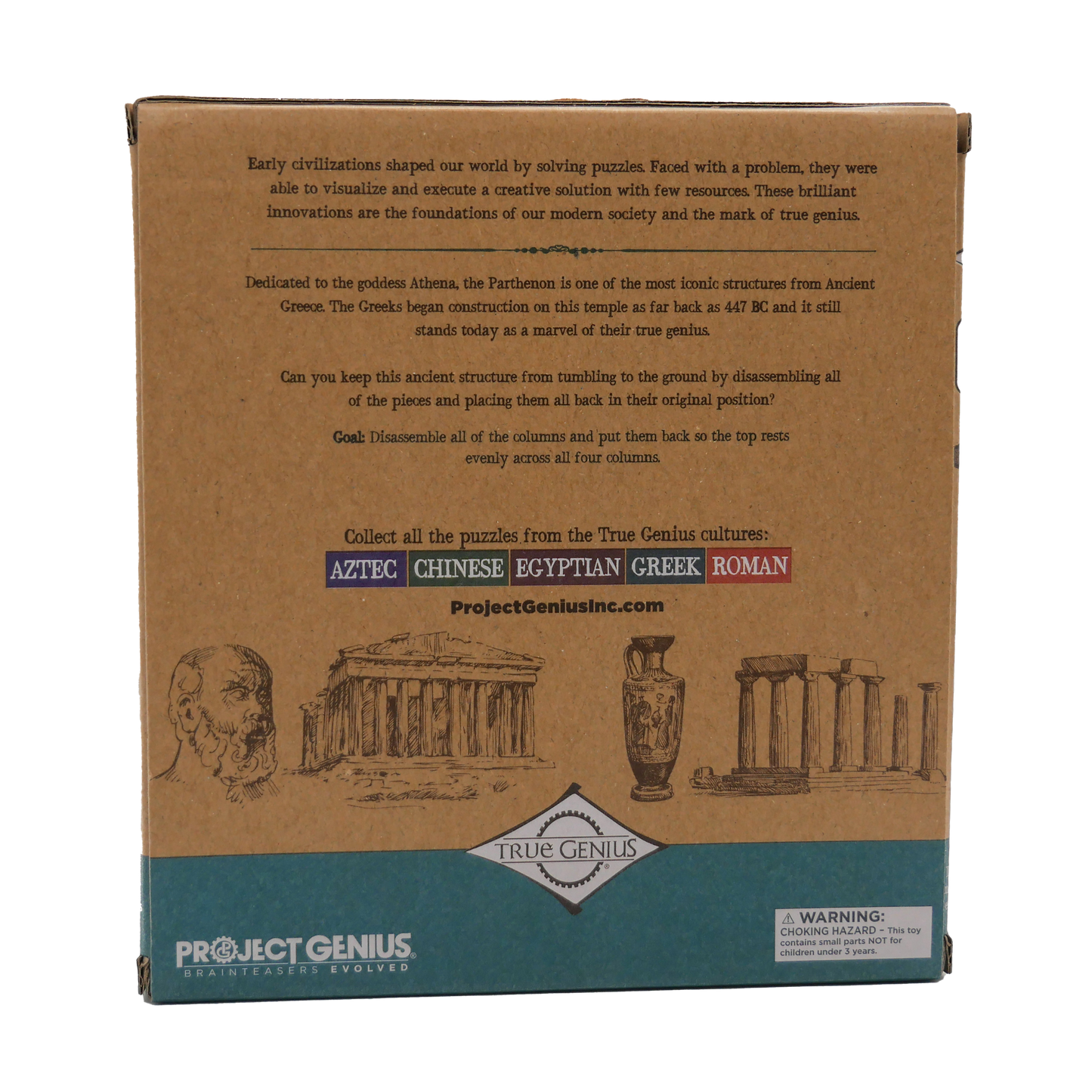 Greek Parthenon - Ancient Rebuild Puzzle