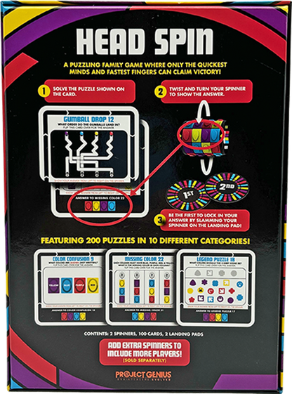 Head Spin Fidget Spinner Game