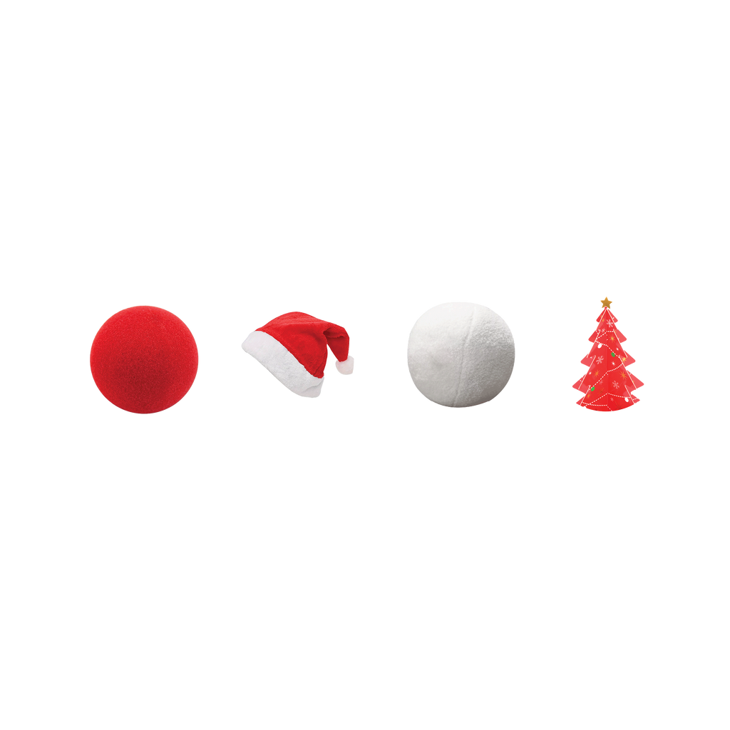 Holiday Charades Props Family Game