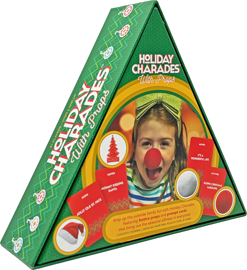 Holiday Charades Props Family Game