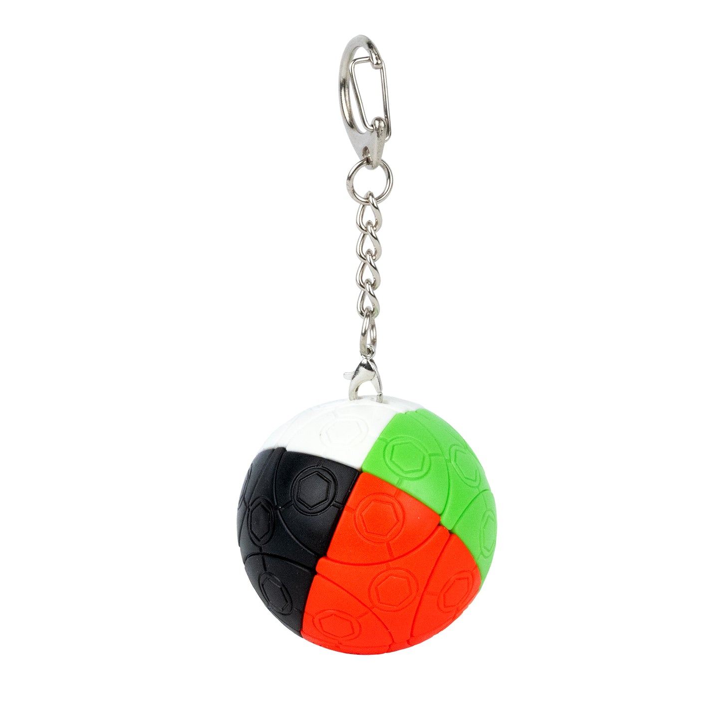 Inverse Cosmo Puzzle Keychain: Spherical Style Meets Brainy Fun