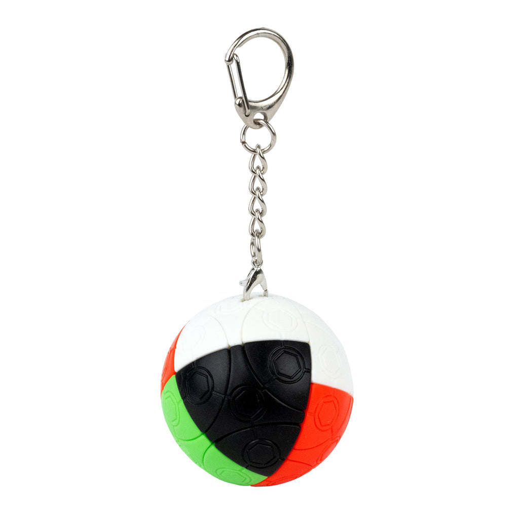 Inverse Cosmo Puzzle Keychain: Spherical Style Meets Brainy Fun