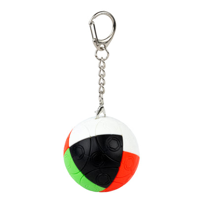 Inverse Cosmo Puzzle Keychain: Spherical Style Meets Brainy Fun