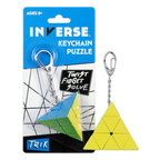 Inverse Trik Puzzle Keychain: Pyramid Power in Your Pocket