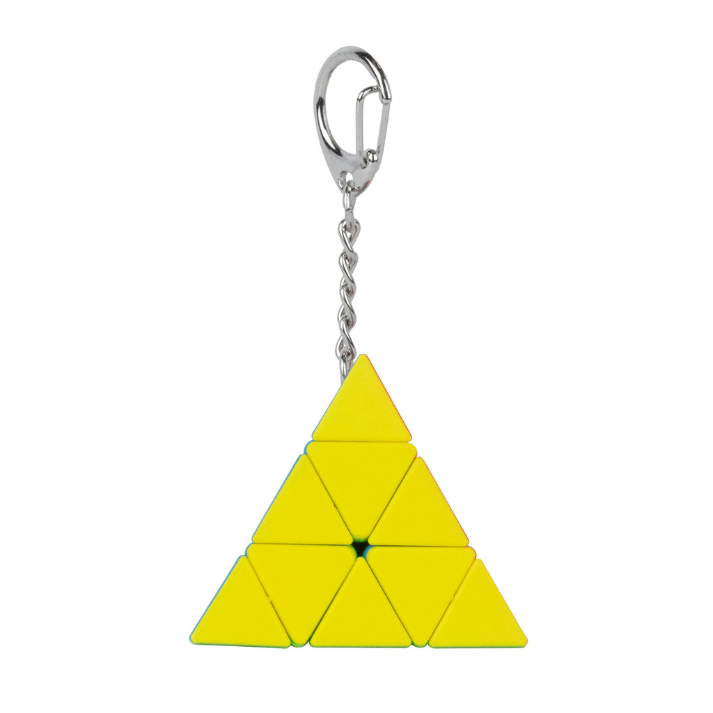 Inverse Trik Puzzle Keychain: Pyramid Power in Your Pocket