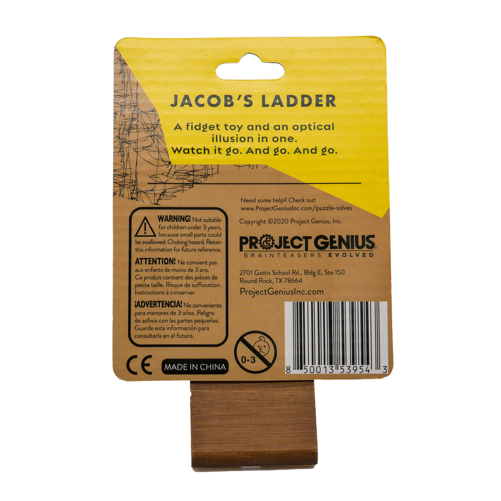 Project Genius: Jacob's Ladder Bamboo Fidget Toy