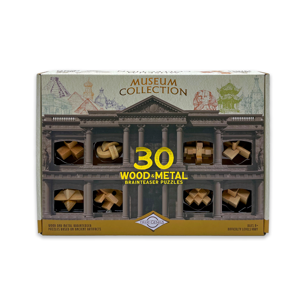 Museum Collection - 30 Wood and Metal Puzzles