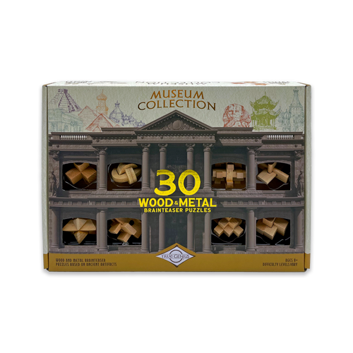 Project Genius: Museum Collection - Wood and Metal Brainteaser Puzzles