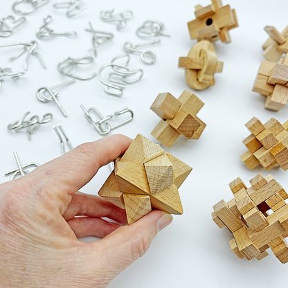 Museum Collection - 30 Wood and Metal Puzzles