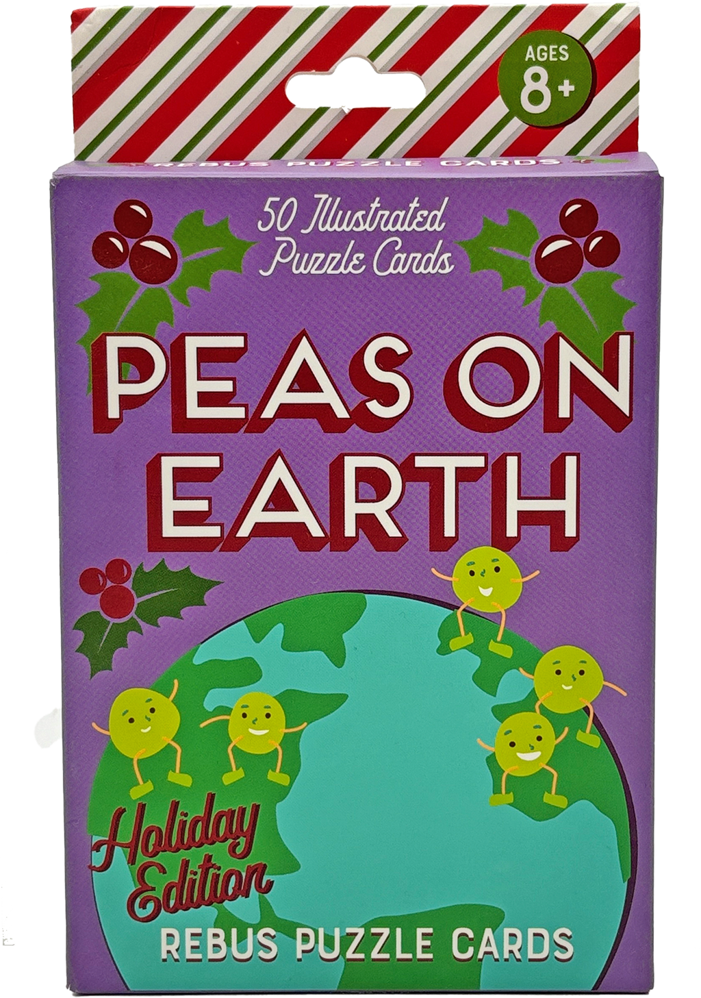Peas on Earth - Holiday Themed Rebus Puzzle Cards