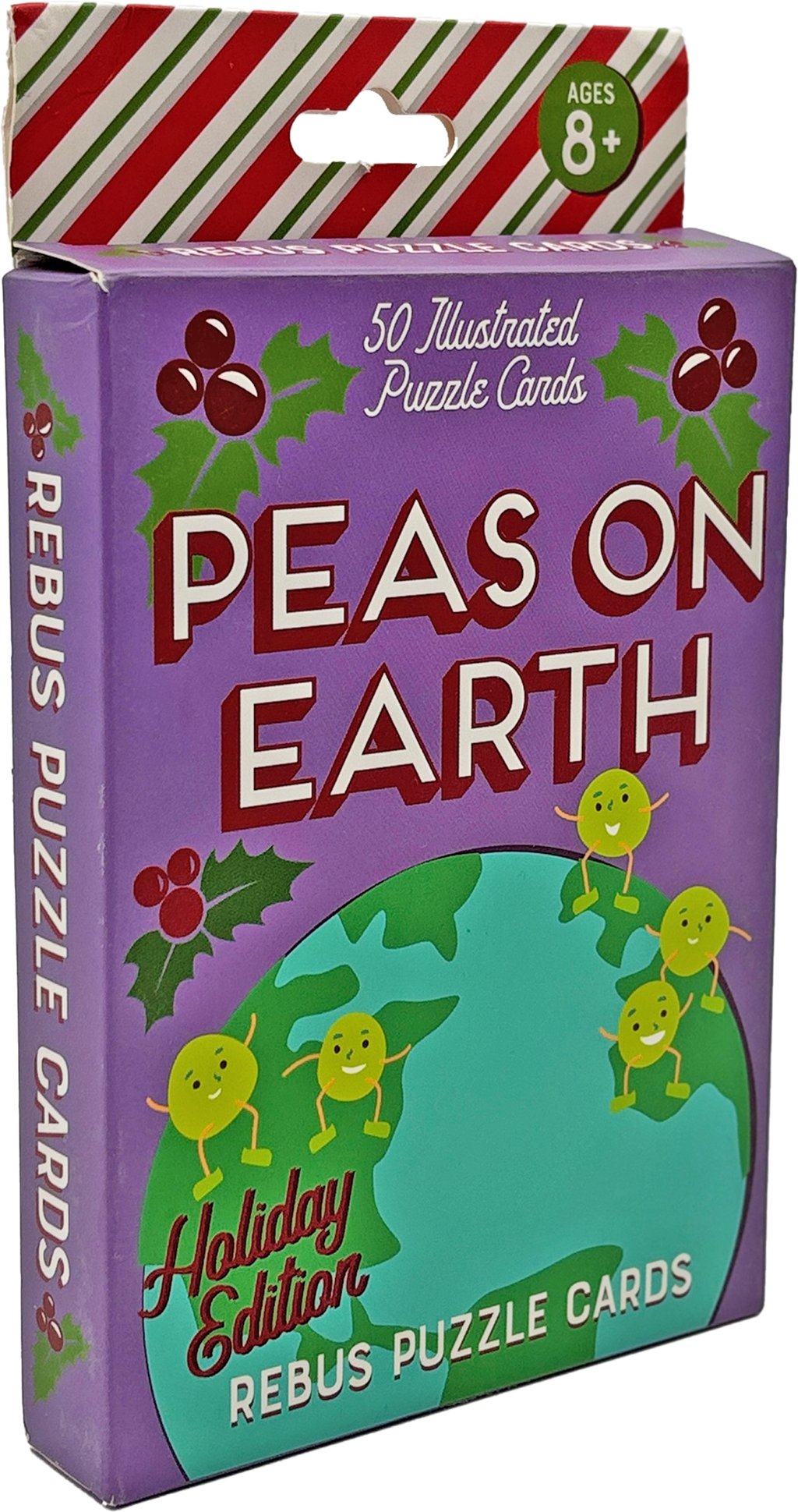 Peas on Earth - Holiday Themed Rebus Puzzle Cards