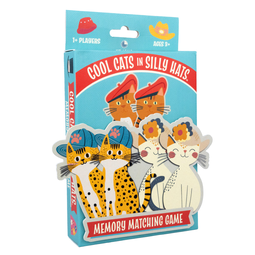 Cool Cats in Silly Hats memory game left package view