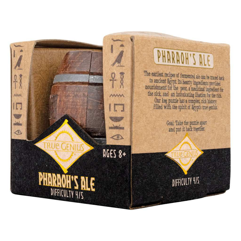 Pharaoh's Ale - Interlocking Barrel Brainteaser