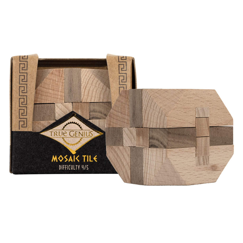 Mosaic Tile - Interlocking Wooden Brainteaser