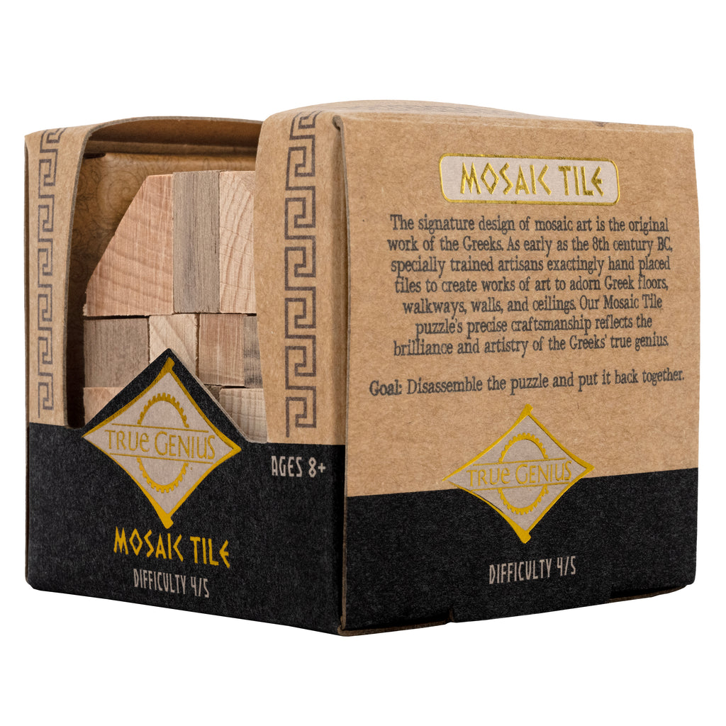Mosaic Tile - Interlocking Wooden Brainteaser