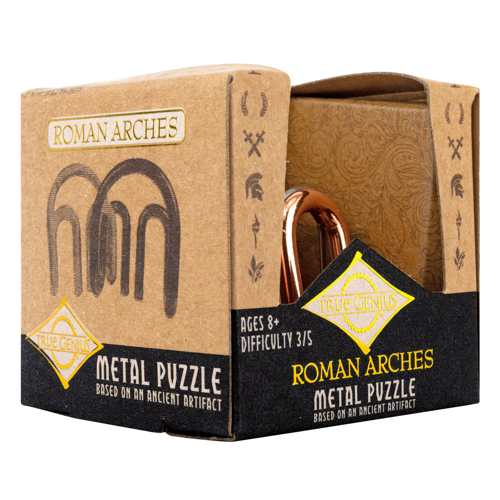 Roman Arches - Interlocking Metal Puzzle