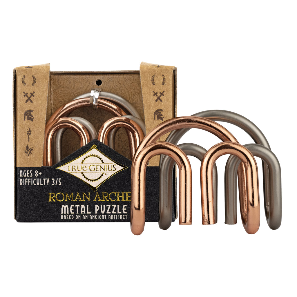 Roman Arches - Interlocking Metal Puzzle