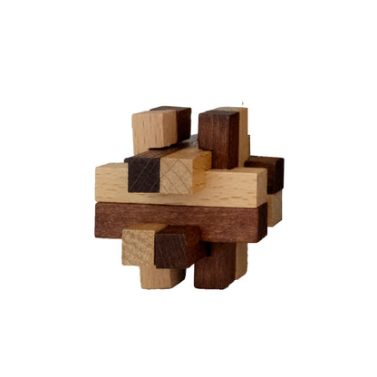 Curated Collection 5-Pack - Assorted Wooden and Metal Puzzles