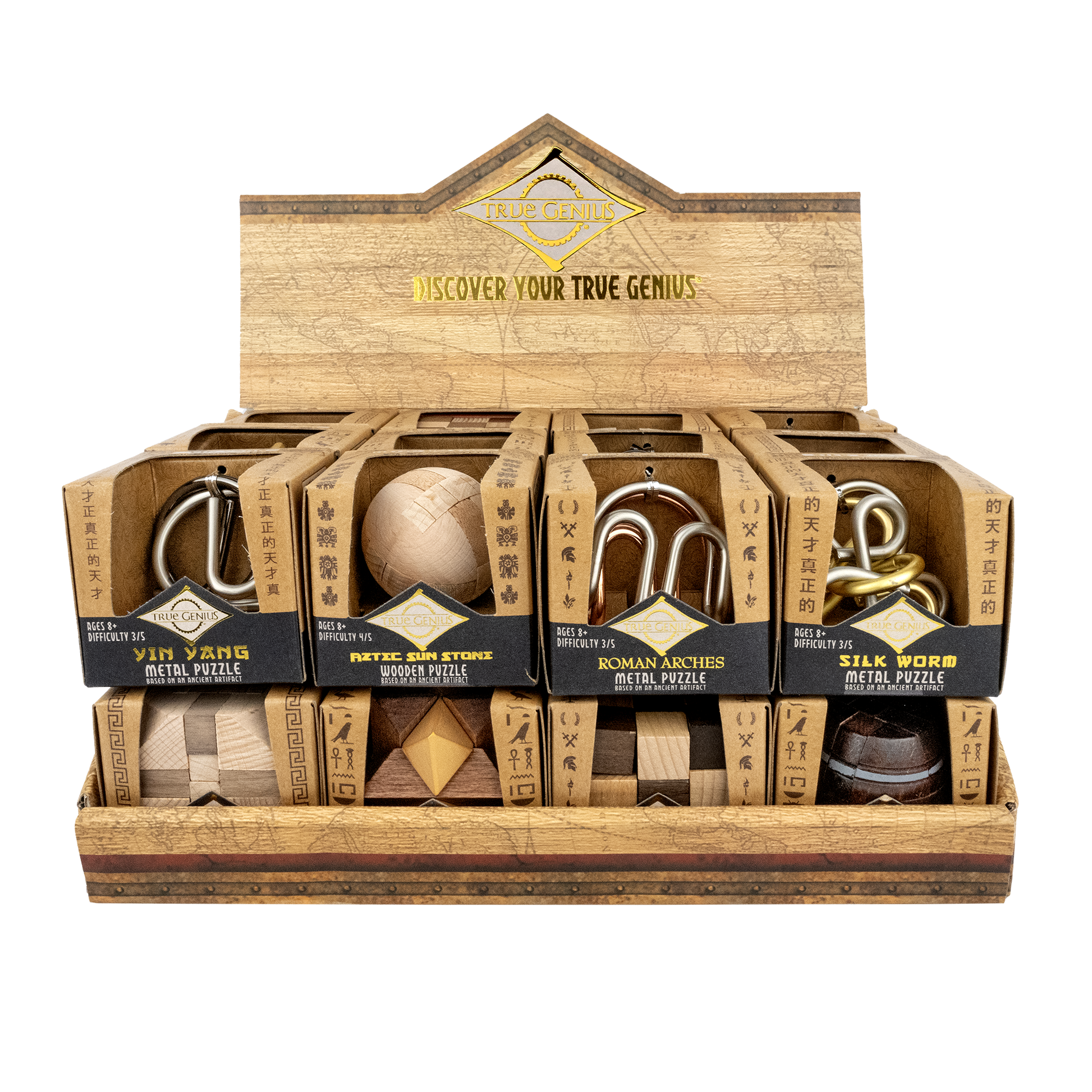 True Genius 24- Piece Mini Display