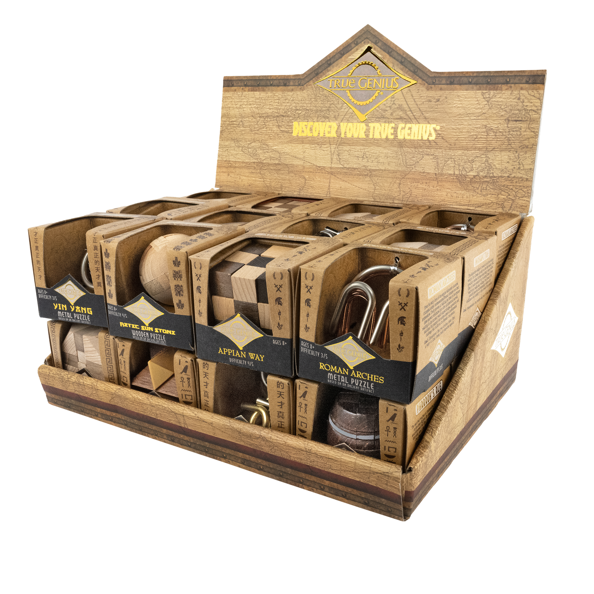 True Genius 24- Piece Mini Display