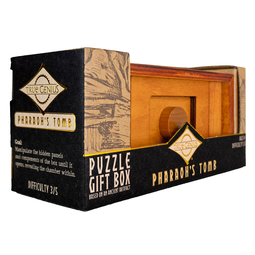 Project Genius Pharaoh's Tomb Secret Box, Secret Hidden Compartment