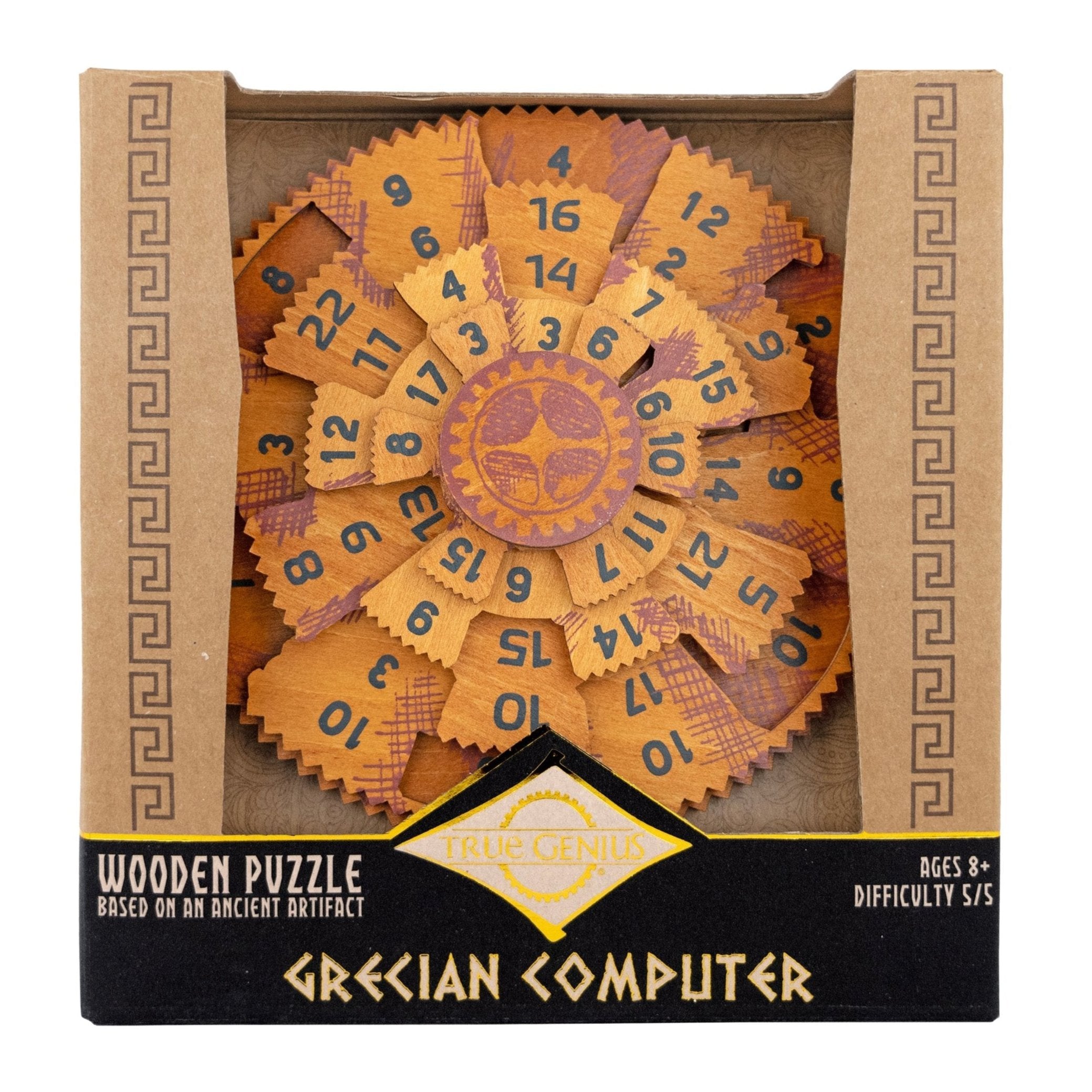 Project Genius: Grecian Computer - Brainteaser Puzzle, Mechanical Math ...