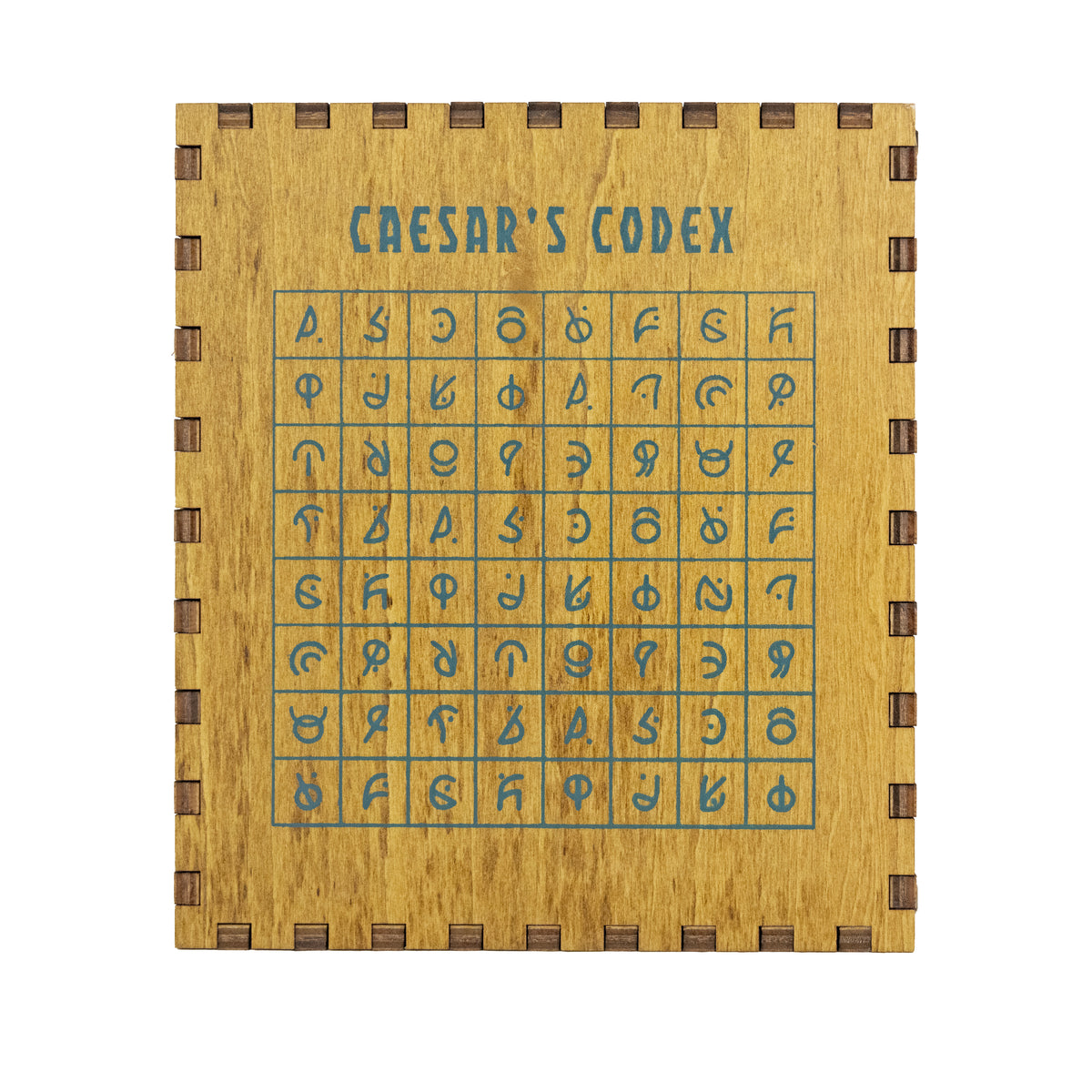 Codex Cipher Caesar's Codex Sliding Puzzle Box | Project Genius