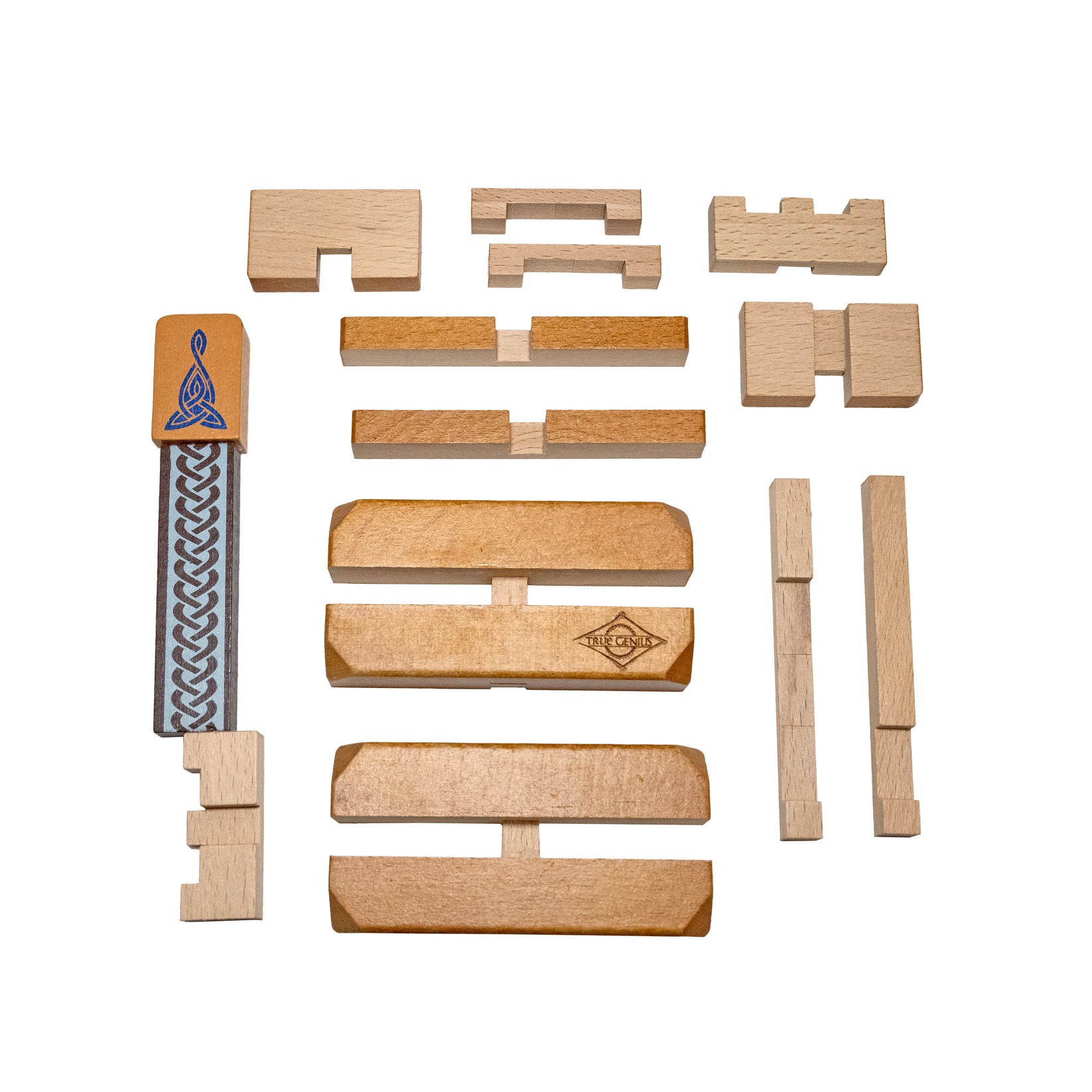 Wood Puzzle Thors Hammer - True Genius main image 0