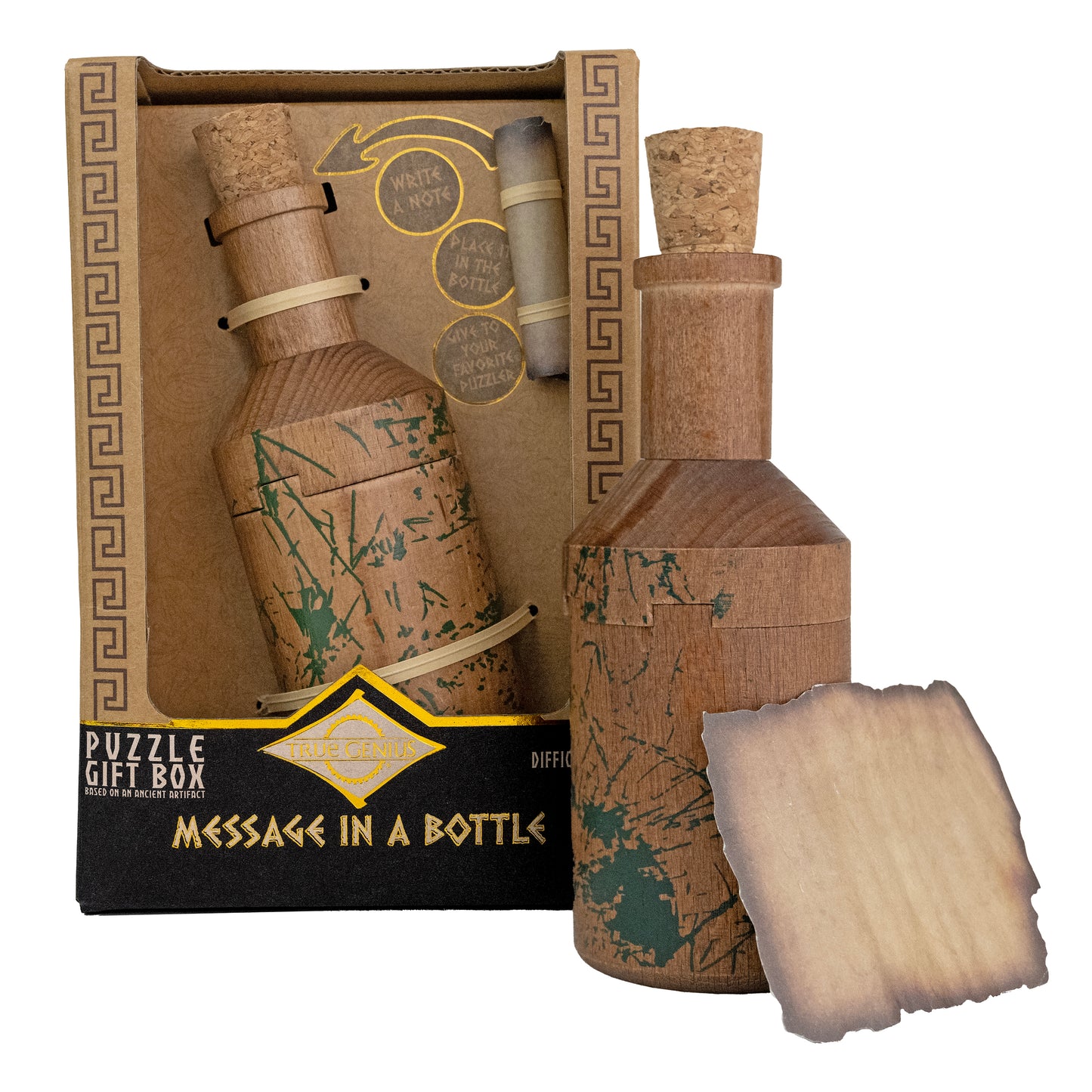 Message in a Bottle - Secret Puzzle Box