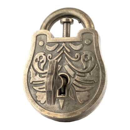 Grecian Trick Lock- Theodorus' Key and Lock Puzzle