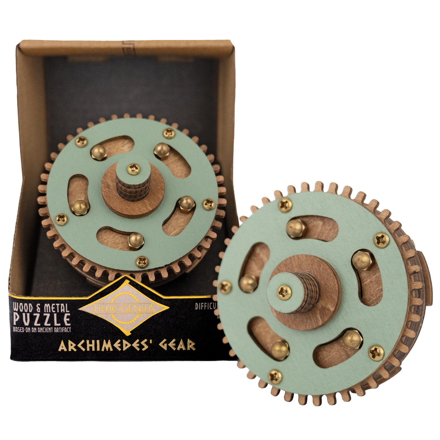 Archimedes' Gear - Interlocking Magnetic Pin Puzzle