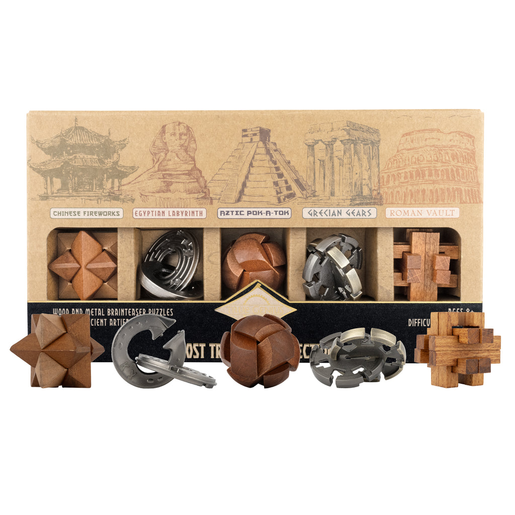 Lost Treasure Collection - 5-Pack of Brainteasers