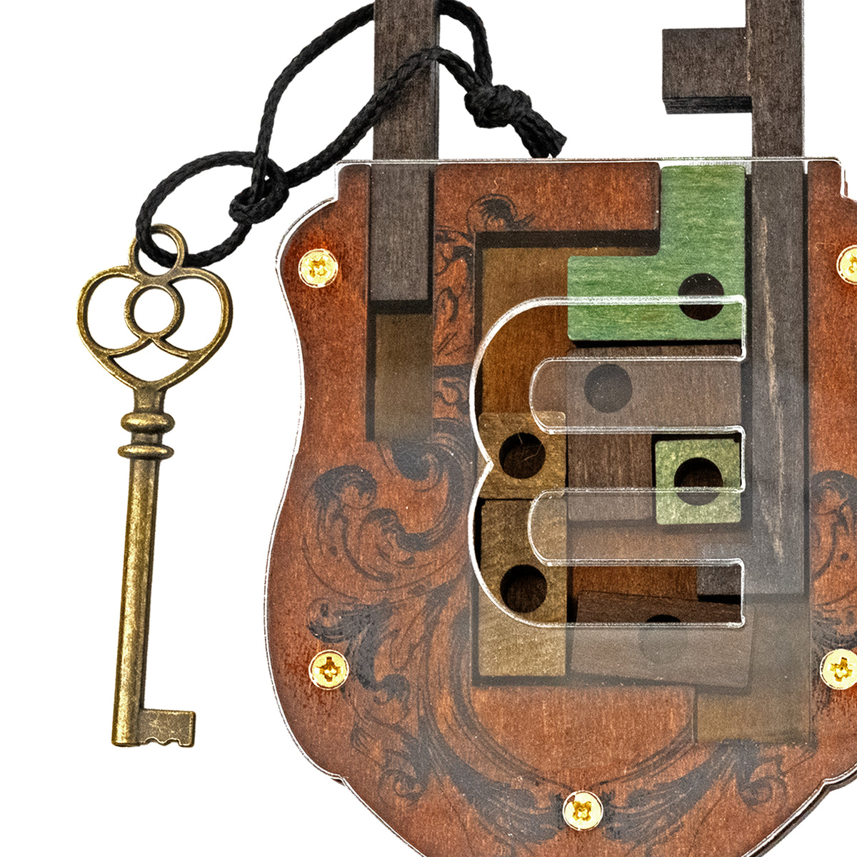 Pinlog Puzzle Pin Lock Egyptian Puzzle | Project Genius