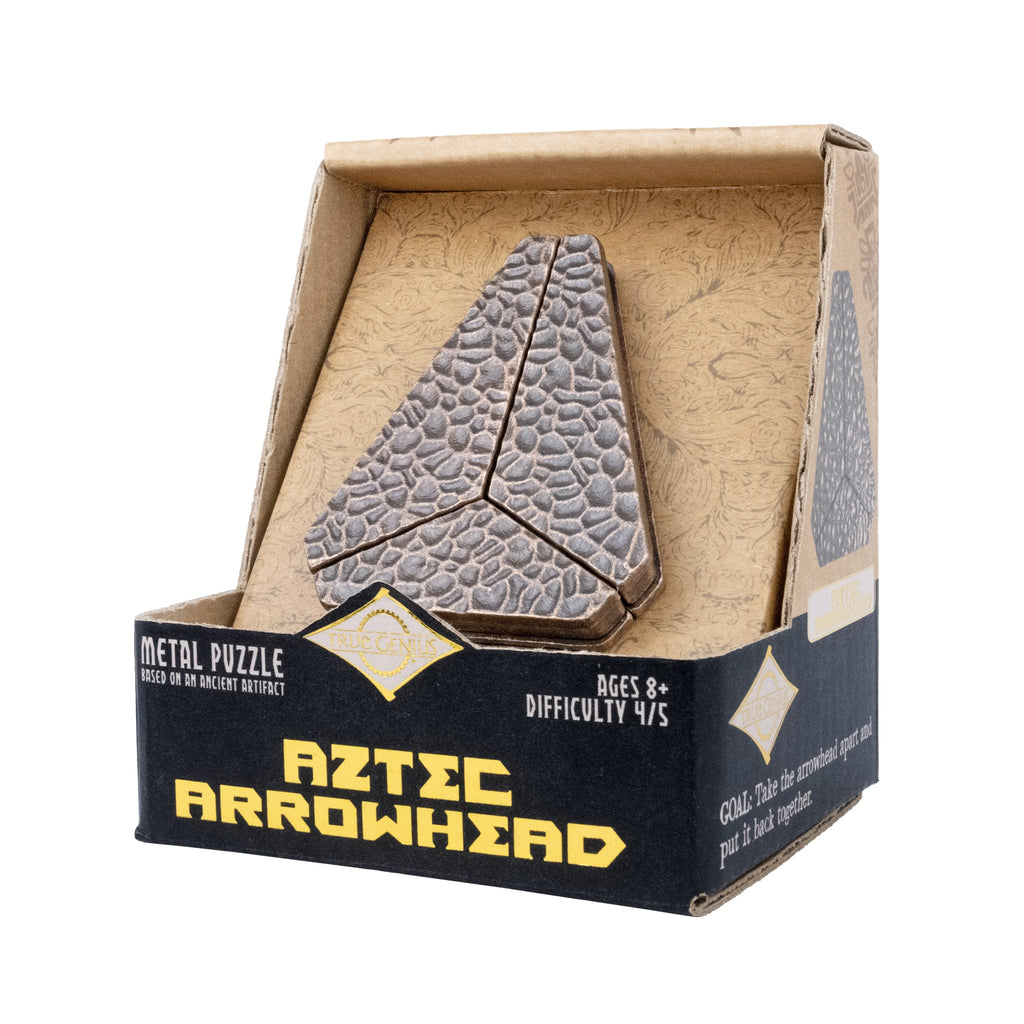 Aztec Arrowhead puzzle package right side