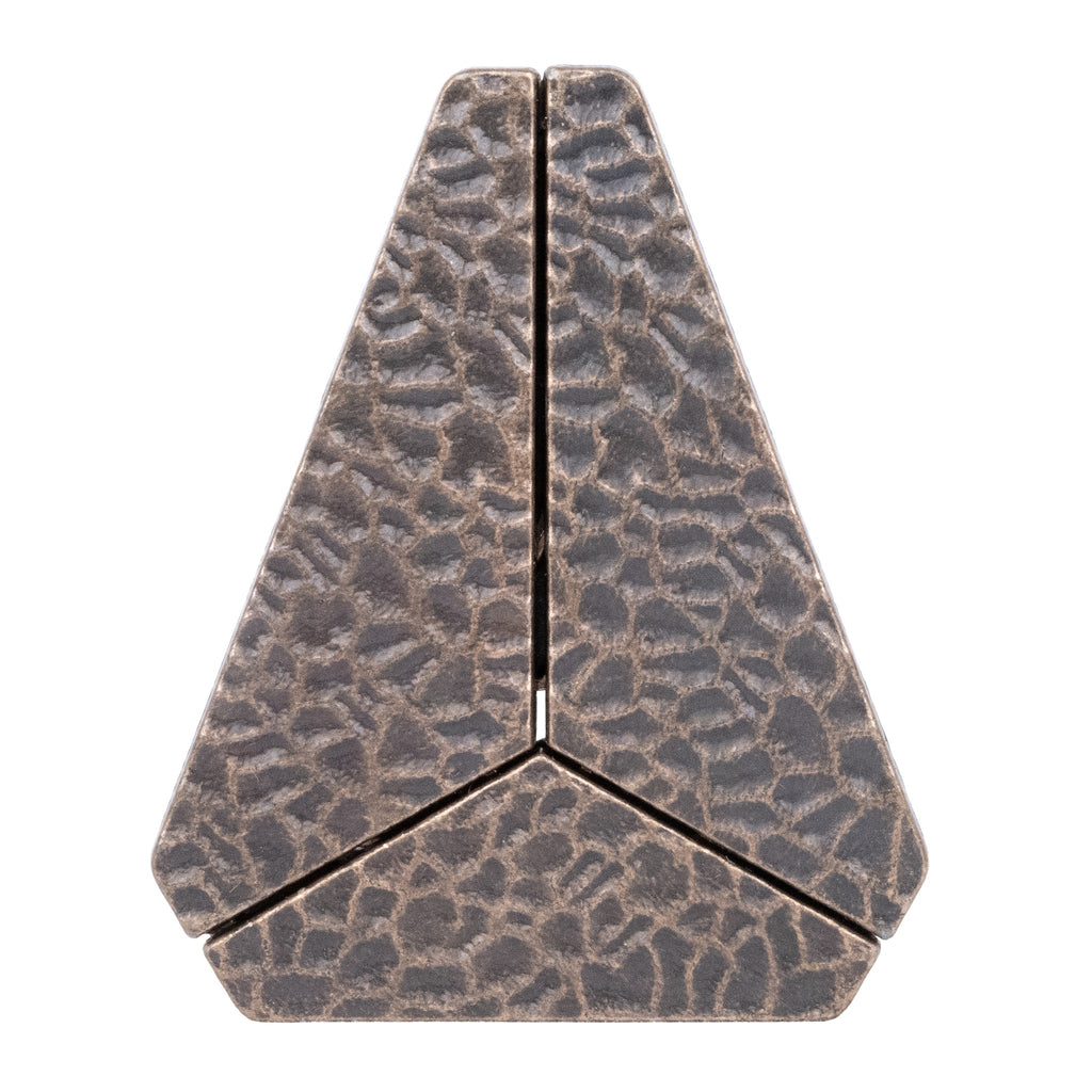 Aztec Arrowhead metal puzzle out of box, view 1