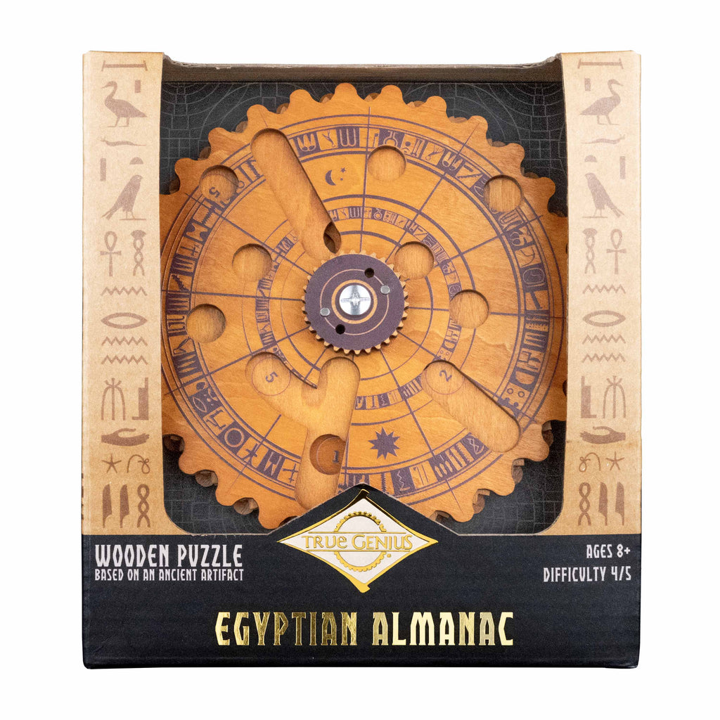 Egyptian Almanac brainteaser puzzle front of package