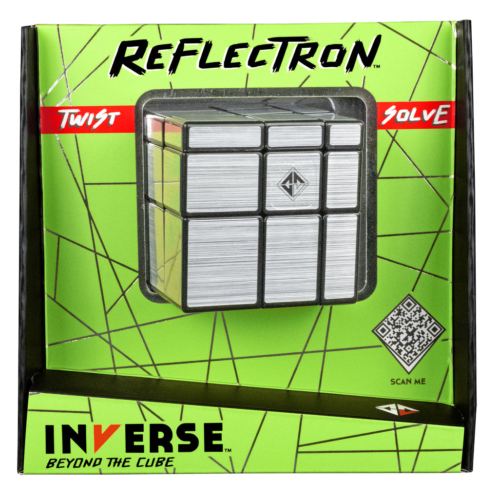 Reflectron Puzzle: The Mirror Cube That Morphs as You Solve
